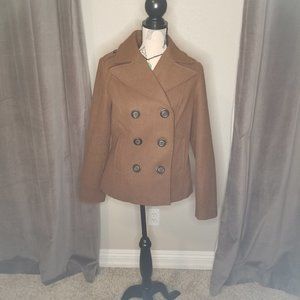 Old Navy Brown Pea Coat